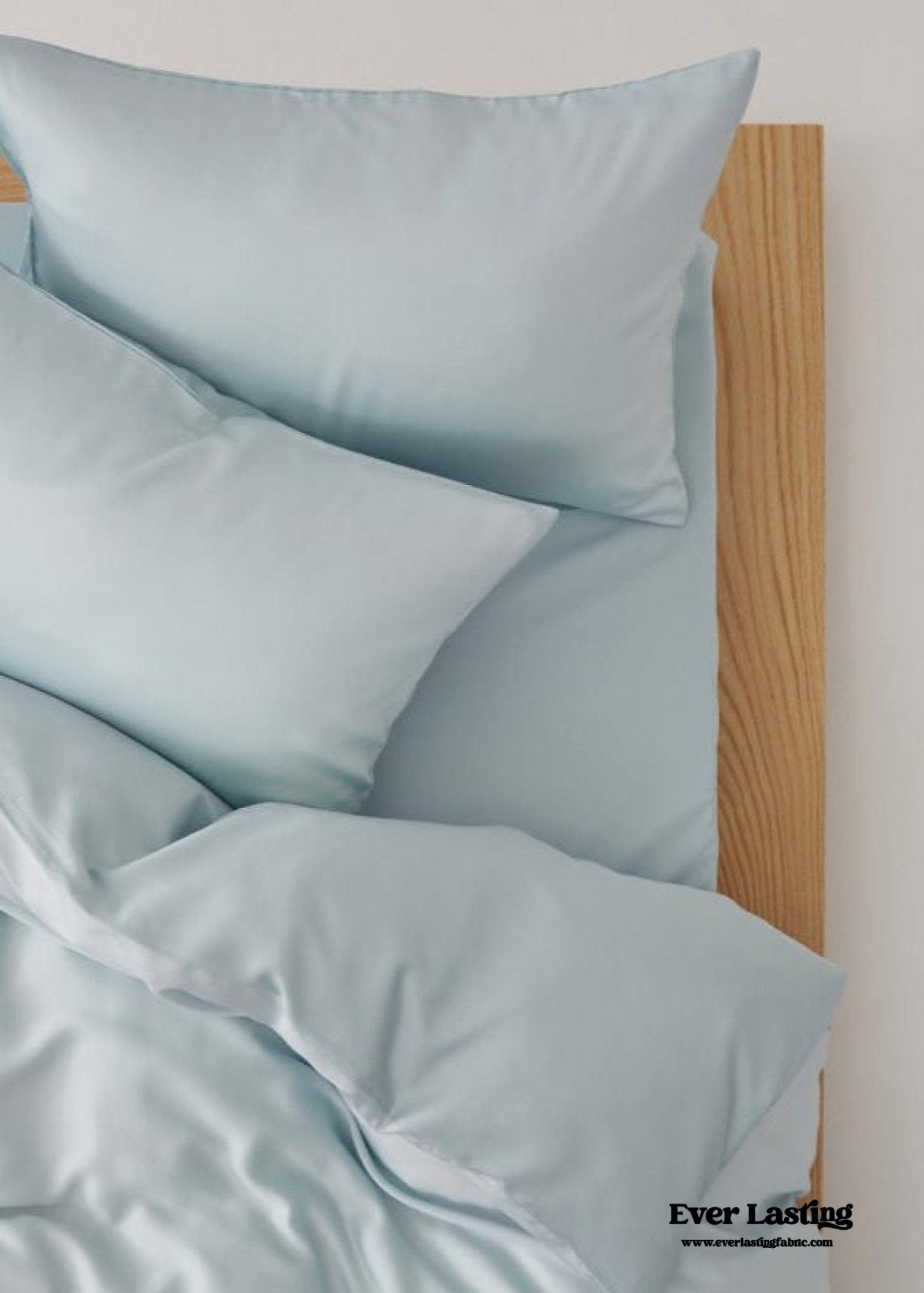 Adeline Pastel Silky Cooling TENCEL™ Bedding Set / Blue