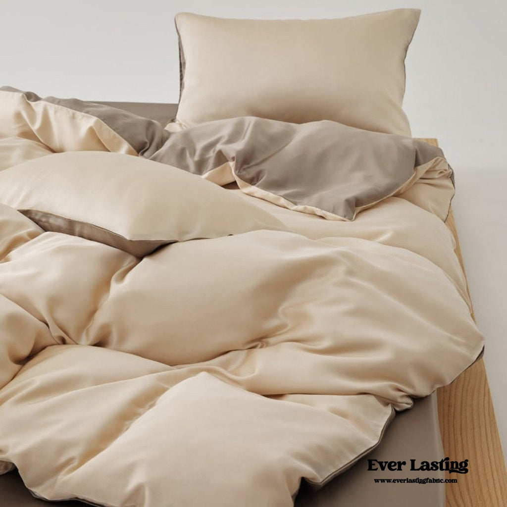 Adeline Pastel Silky Cooling TENCEL™ Bedding Set / Blue