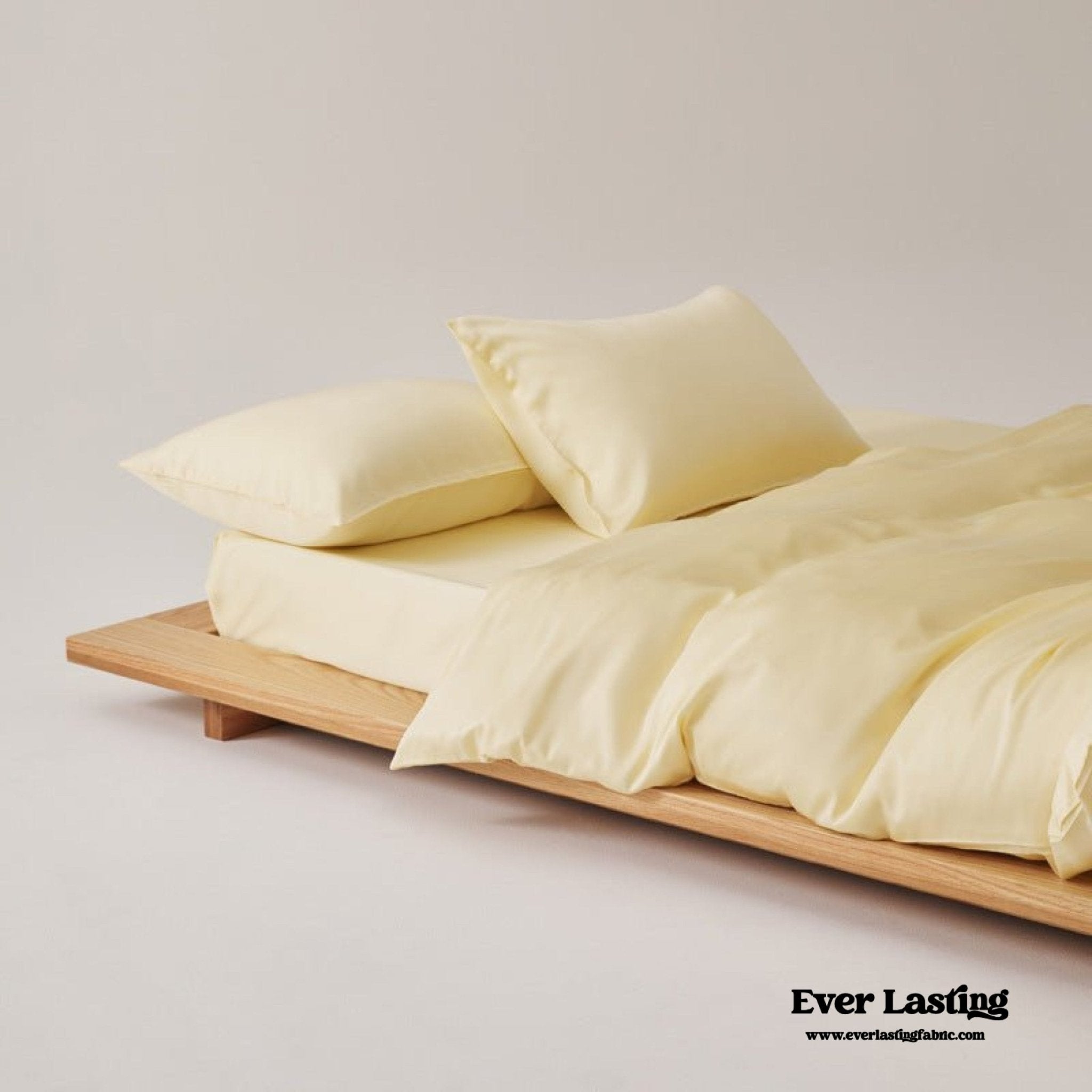 Adeline Pastel Silky Cooling TENCEL™ Bedding Set / Blue