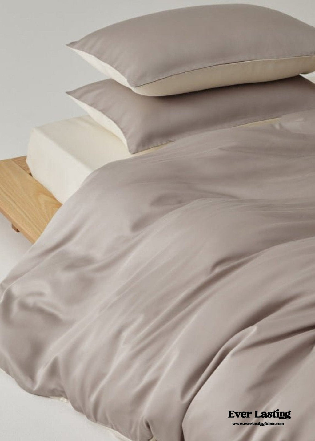 Adeline Pastel Silky Cooling TENCEL™ Bedding Set / Blue