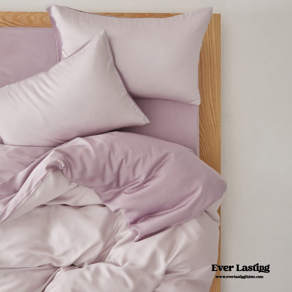 Adeline Pastel Silky Cooling TENCEL™ Bedding Set / Blue