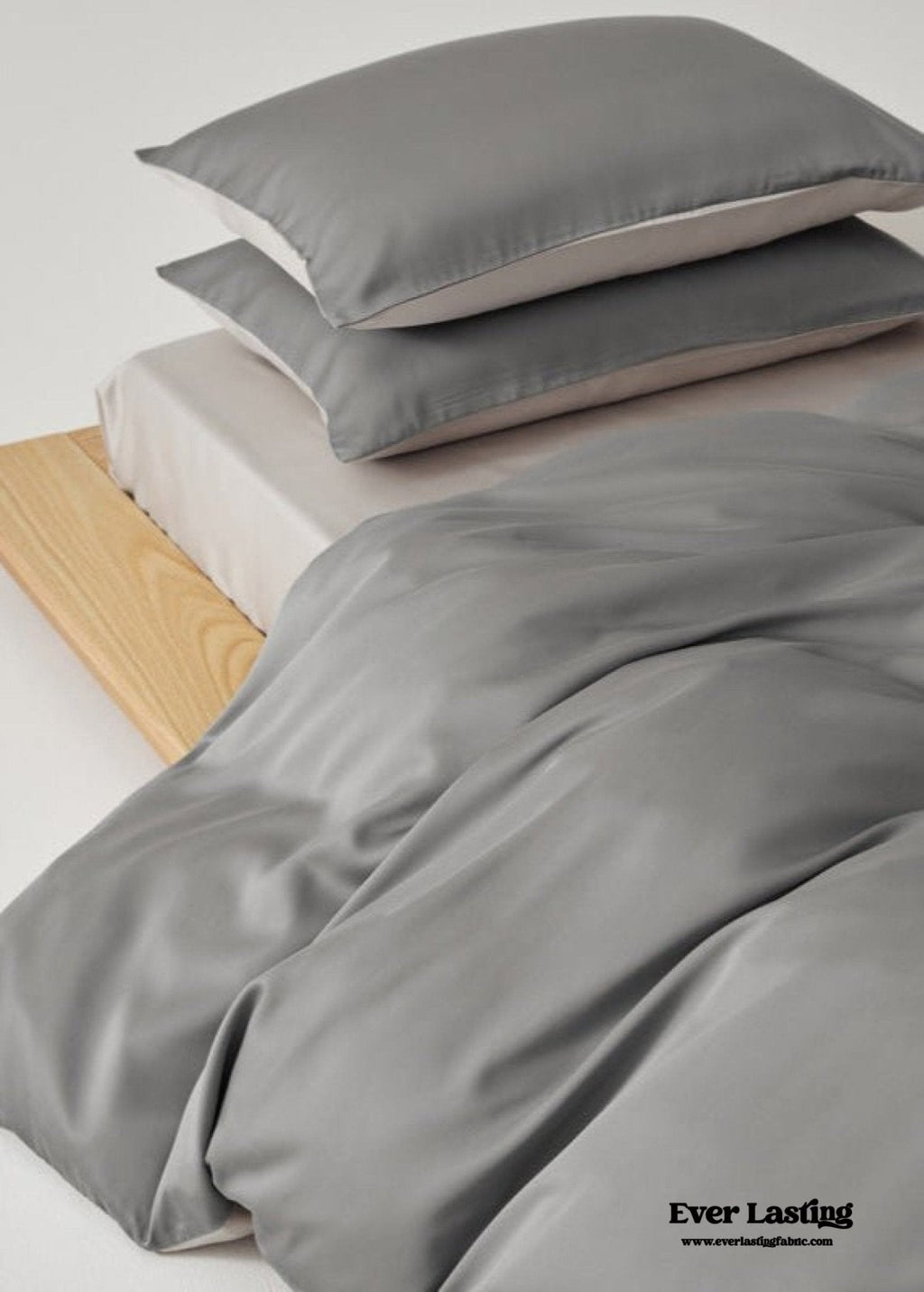 Adeline Pastel Silky Cooling TENCEL™ Bedding Set / Blue