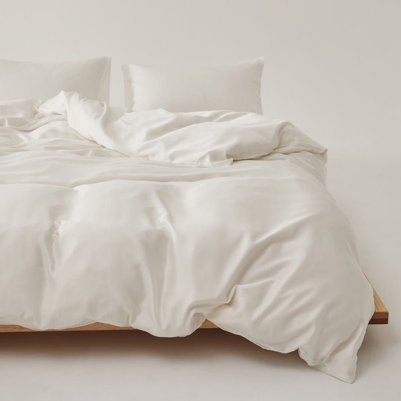 Adeline Pastel Silky Cooling TENCEL™ Bedding Set / Gray