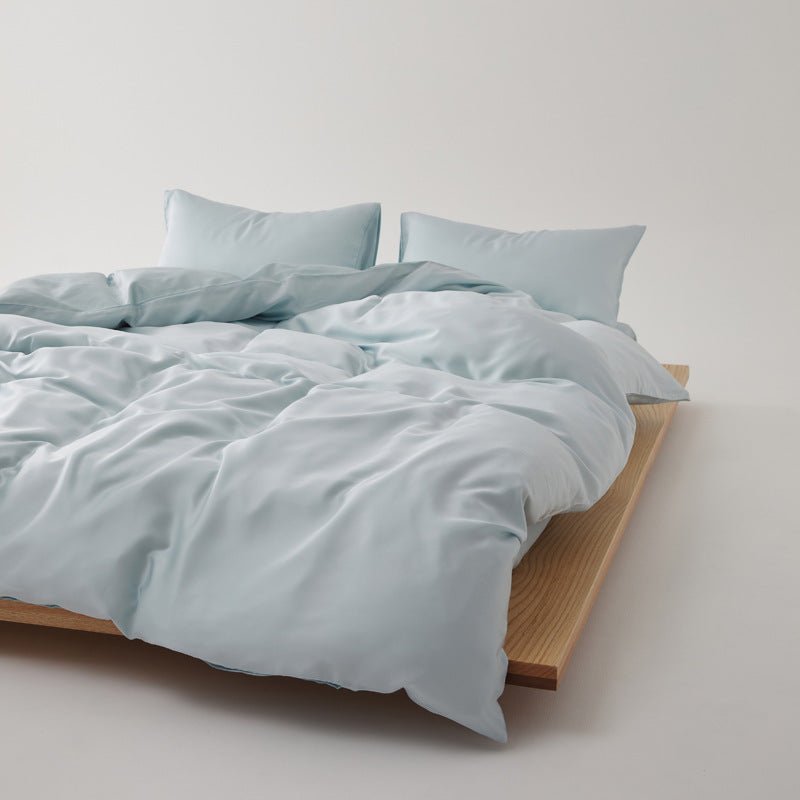 Adeline Pastel Silky Cooling TENCEL™ Bedding Set / Gray