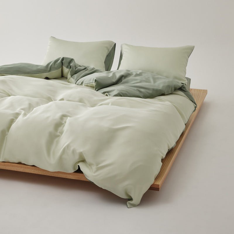 Adeline Pastel Silky Cooling TENCEL™ Bedding Set / Pink