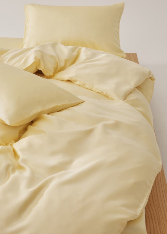 Adeline Pastel Silky Cooling TENCEL™ Bedding Set / Gray