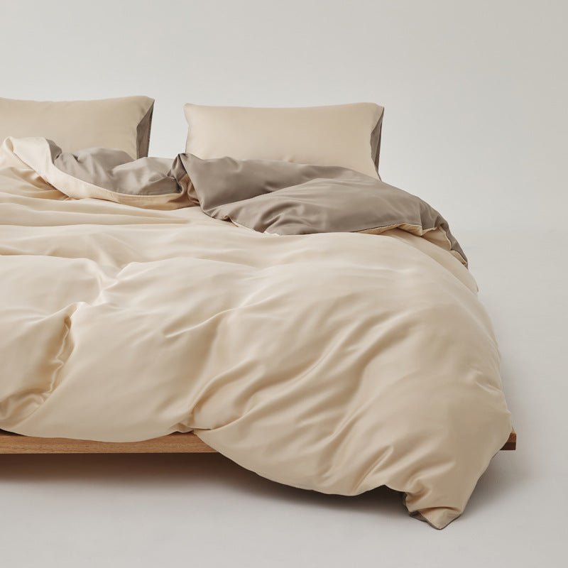Adeline Pastel Silky Cooling TENCEL™ Bedding Set / Purple