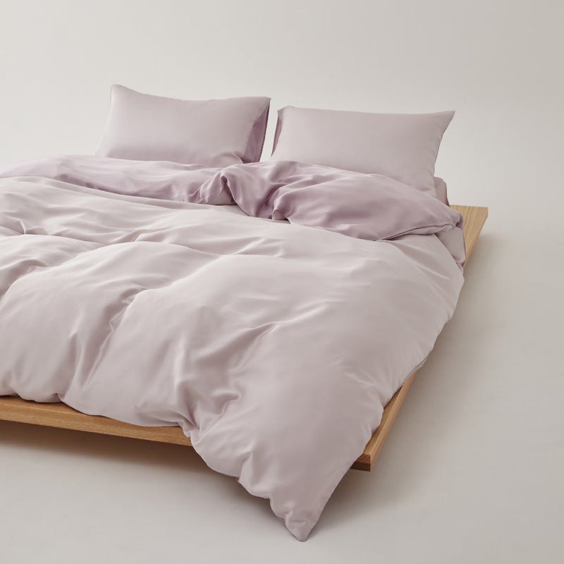 Adeline Pastel Silky Cooling TENCEL™ Bedding Set / Pink