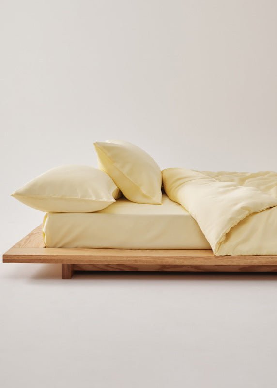 Adeline Pastel Silky Cooling TENCEL™ Bedding Set / Brown