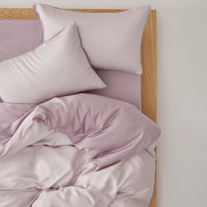 Adeline Pastel Silky Cooling TENCEL™ Bedding Set / Pink