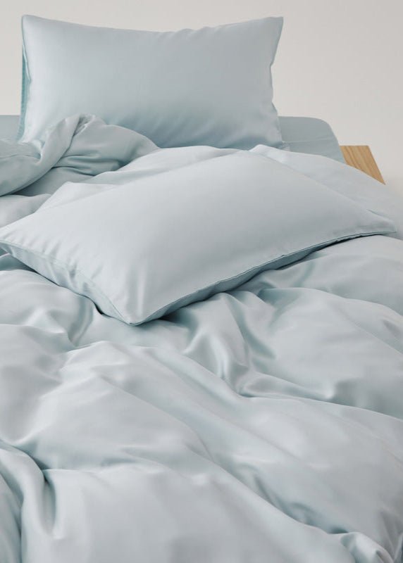 Adeline Pastel Silky Cooling TENCEL™ Bedding Set / Brown