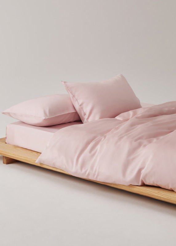 Adeline Pastel Silky Cooling TENCEL™ Bedding Set / Brown