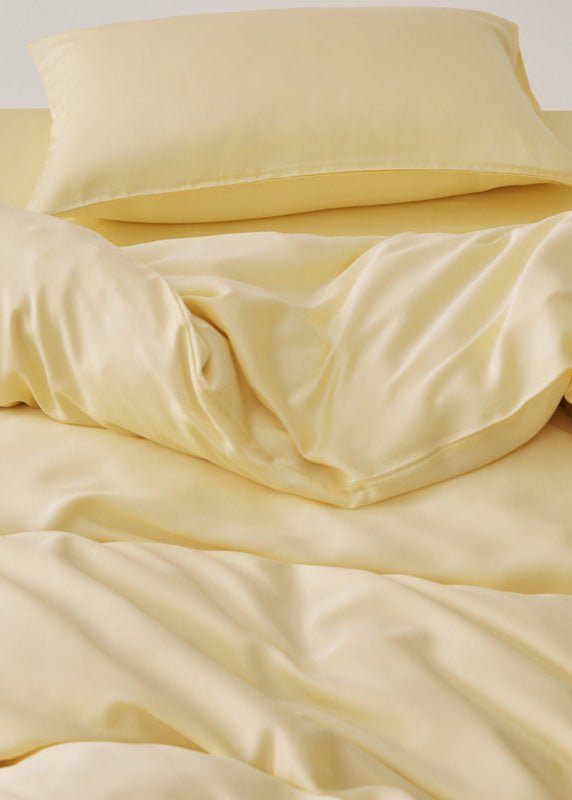 Adeline Pastel Silky Cooling TENCEL™ Bedding Set / Gray