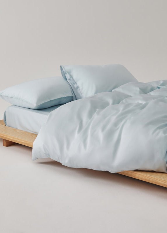 Adeline Pastel Silky Cooling TENCEL™ Bedding Set / Pink