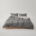 Adeline Pastel Silky Cooling TENCEL™ Bedding Set / Gray