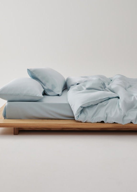 Adeline Pastel Silky Cooling TENCEL™ Bedding Set / Pink