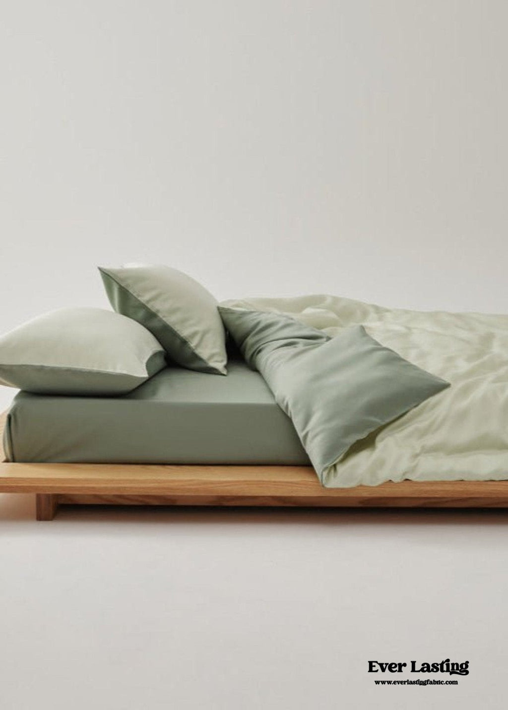 Adeline Pastel Silky Cooling TENCEL™ Bedding Set / Coffee