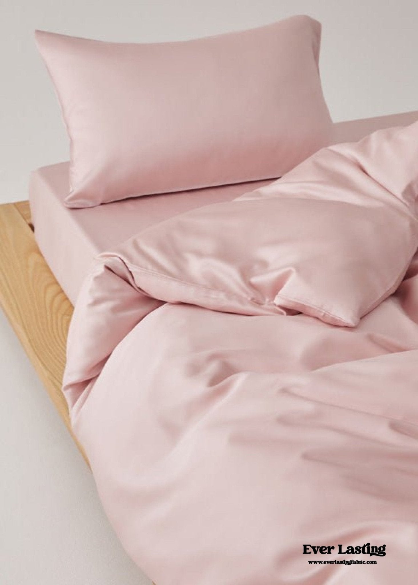 Adeline Pastel Silky Cooling TENCEL™ Bedding Set / Coffee