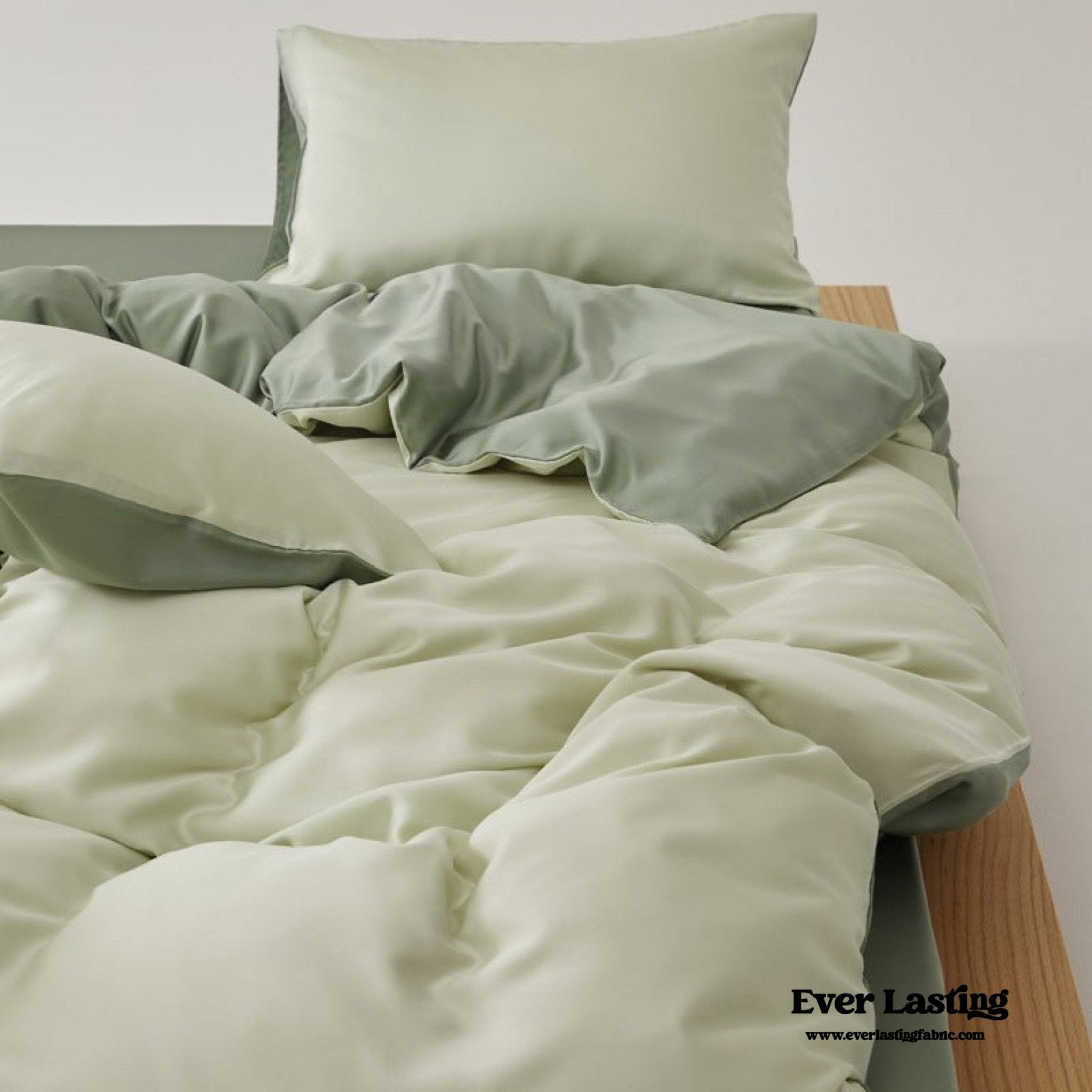 Adeline Pastel Silky Cooling TENCEL™ Bedding Set / Coffee