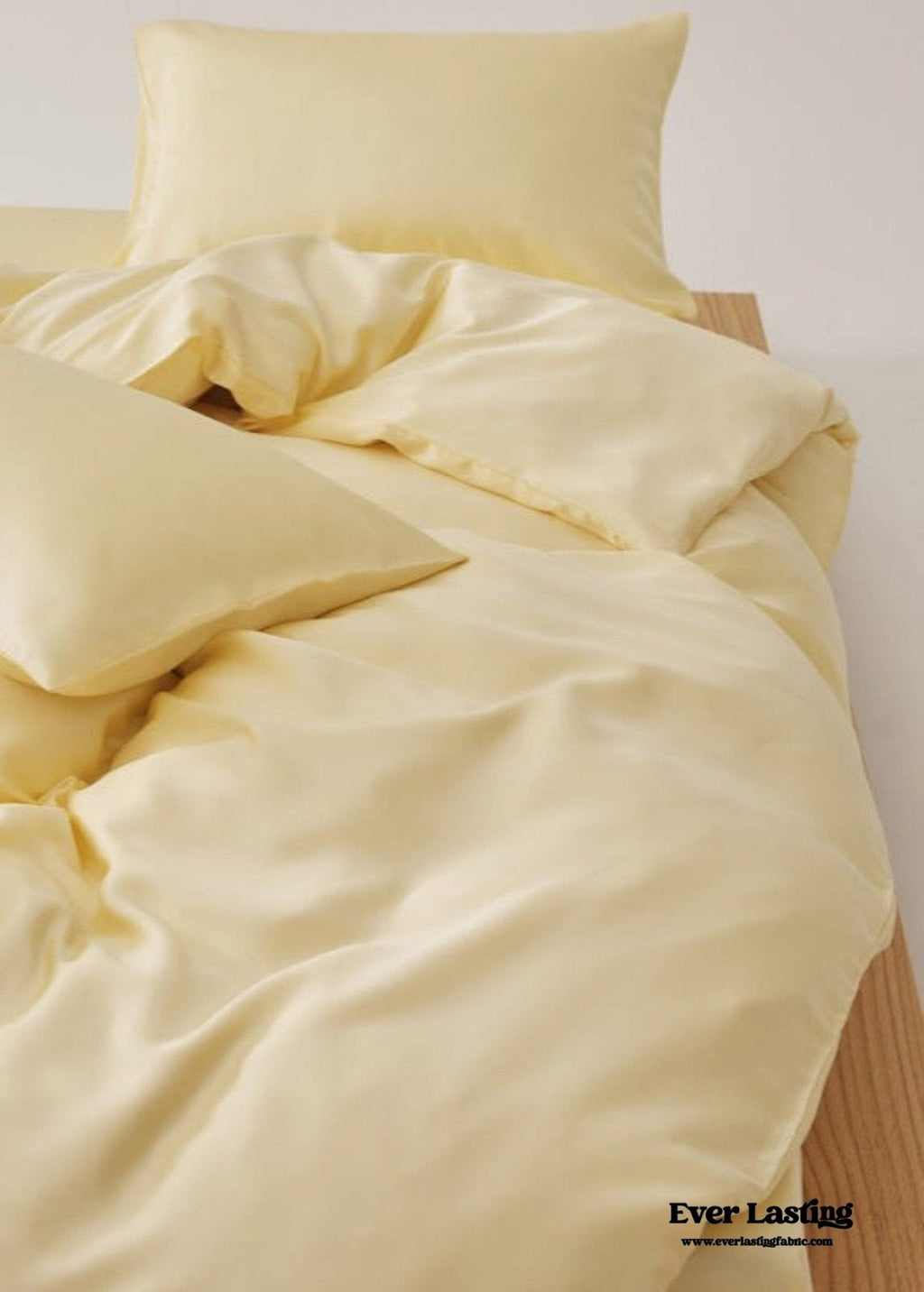 Adeline Pastel Silky Cooling TENCEL™ Bedding Set / Cream