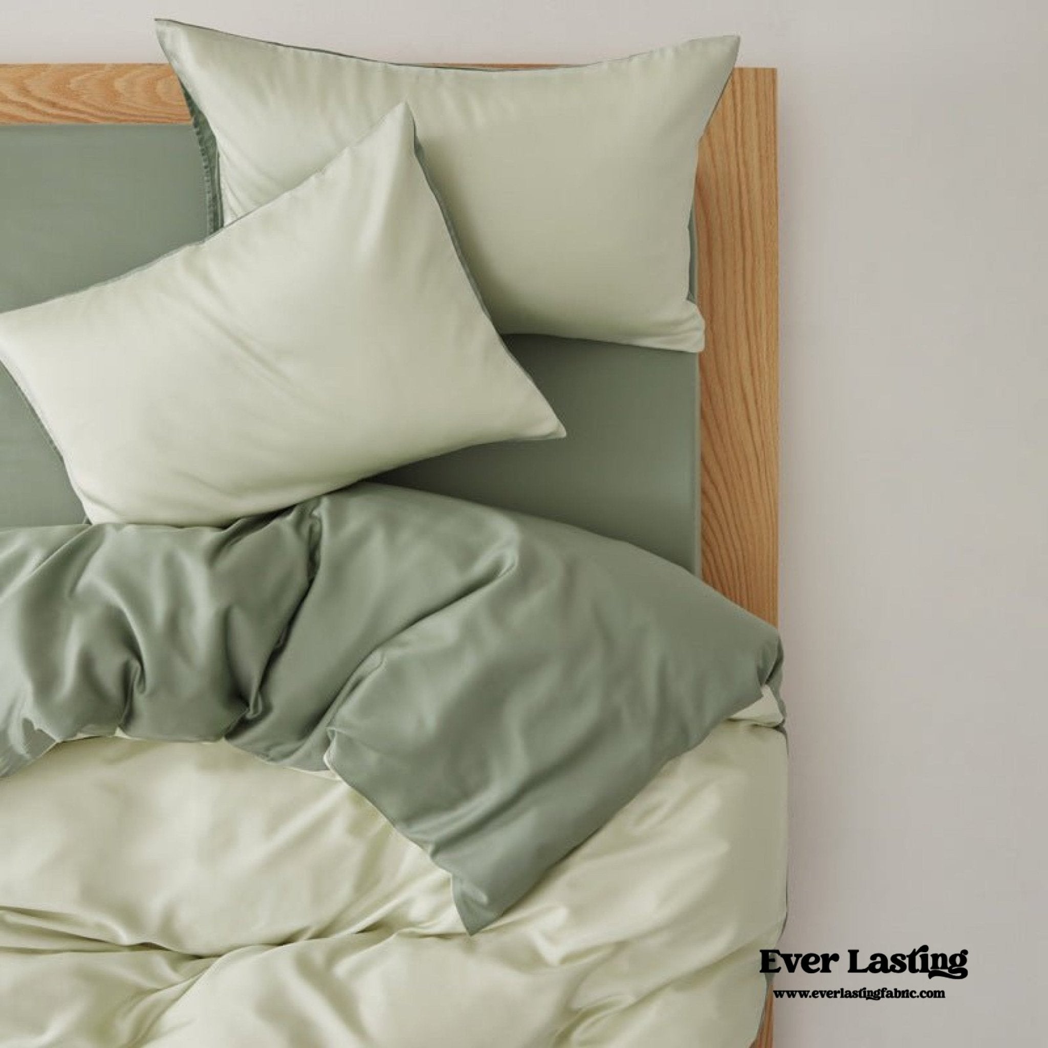 Adeline Pastel Silky Cooling TENCEL™ Bedding Set / Cream