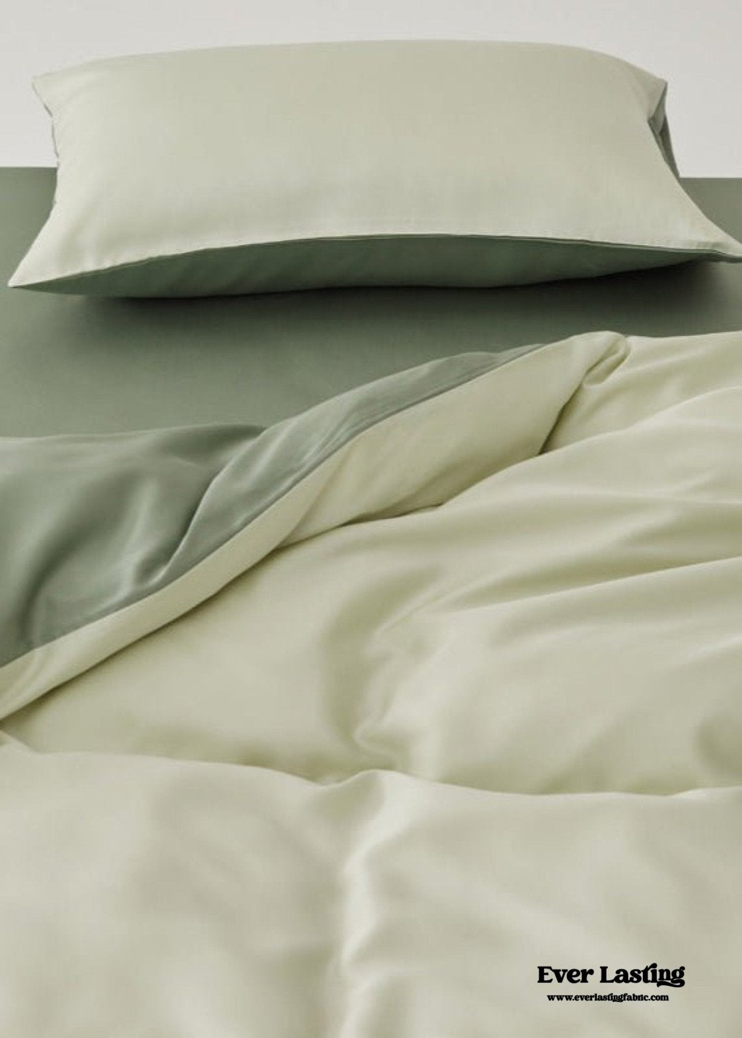 Adeline Pastel Silky Cooling TENCEL™ Bedding Set / Cream