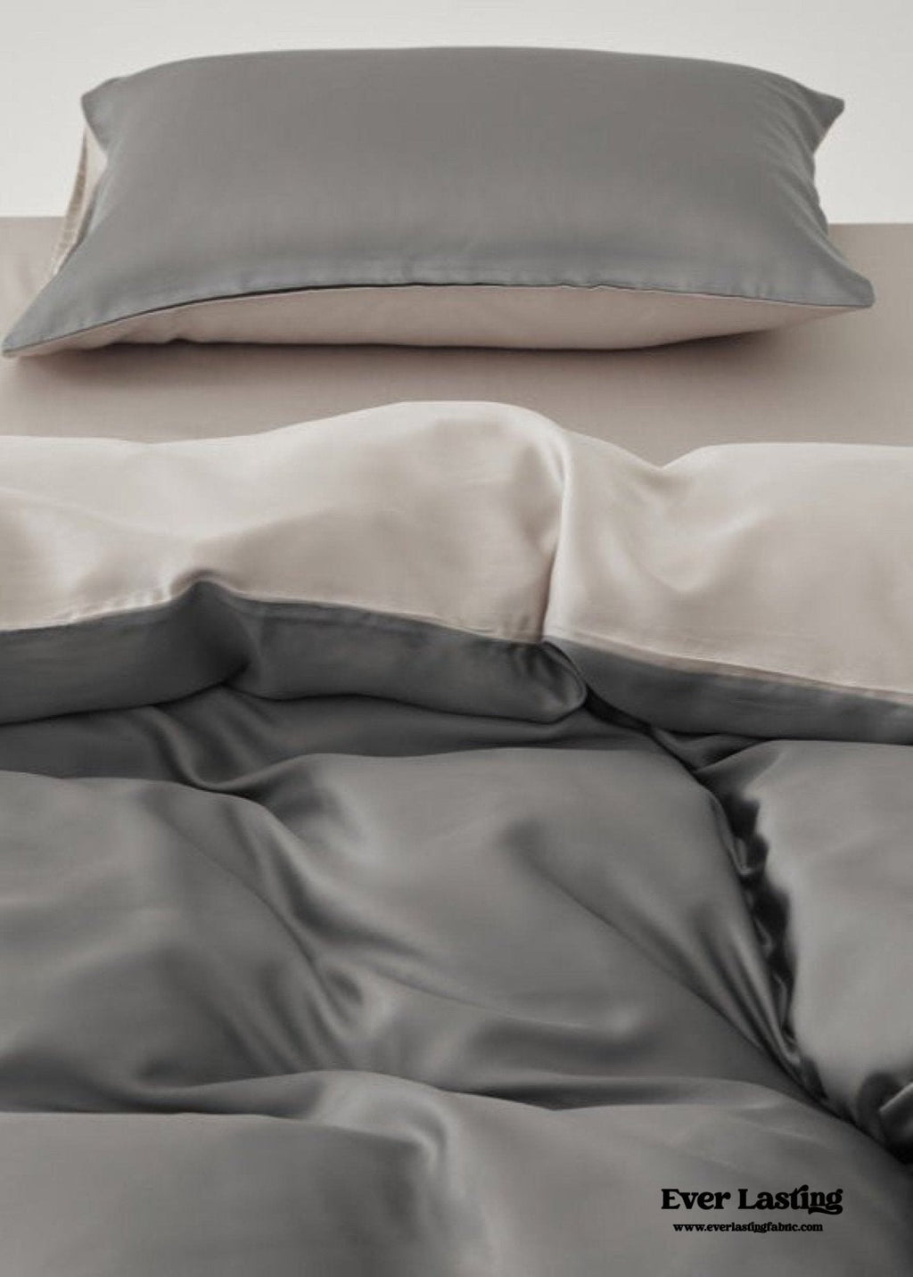 Adeline Pastel Silky Cooling TENCEL™ Bedding Set / Cream