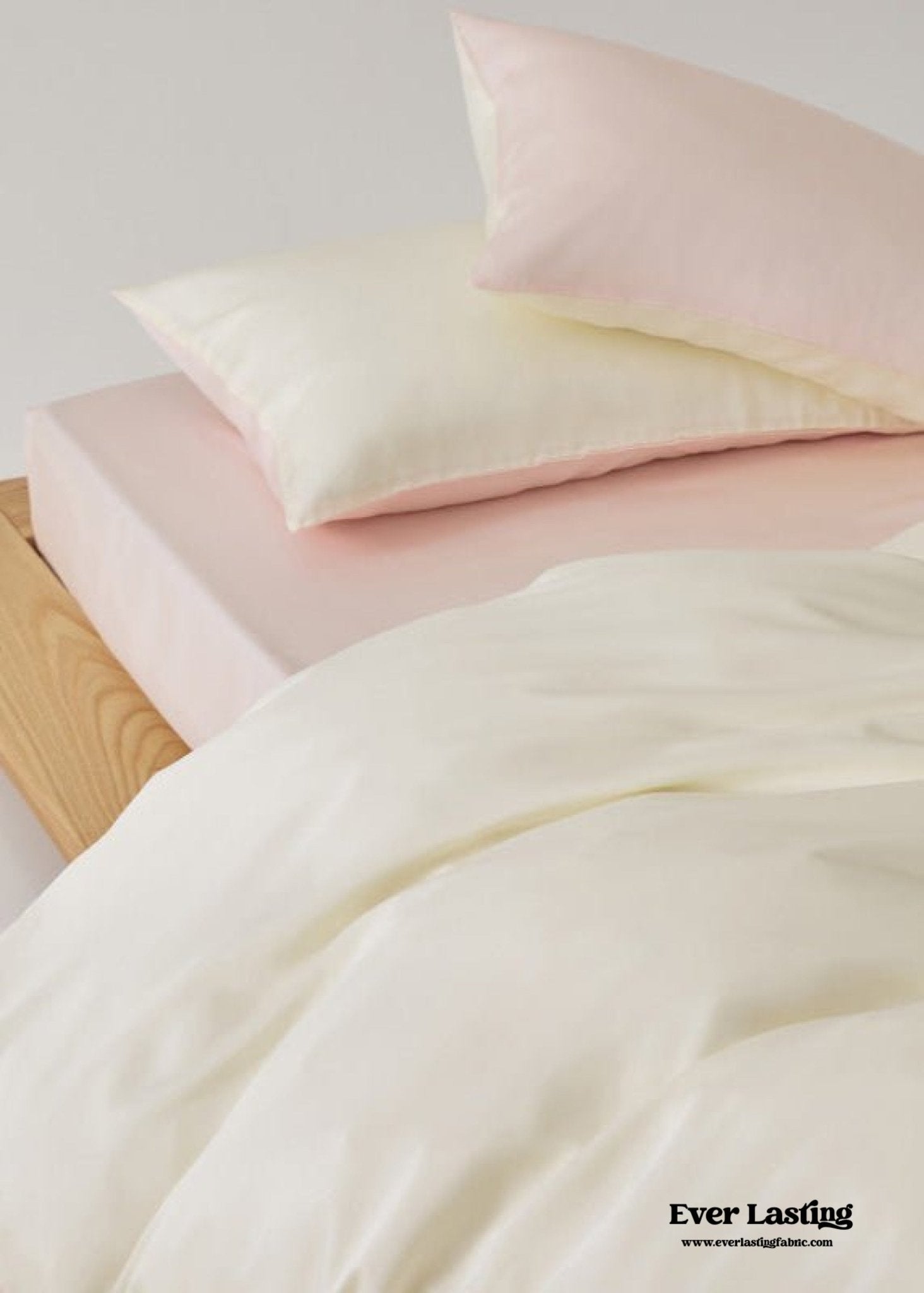 Adeline Pastel Silky TENCEL™ Bedding Set / Yellow
