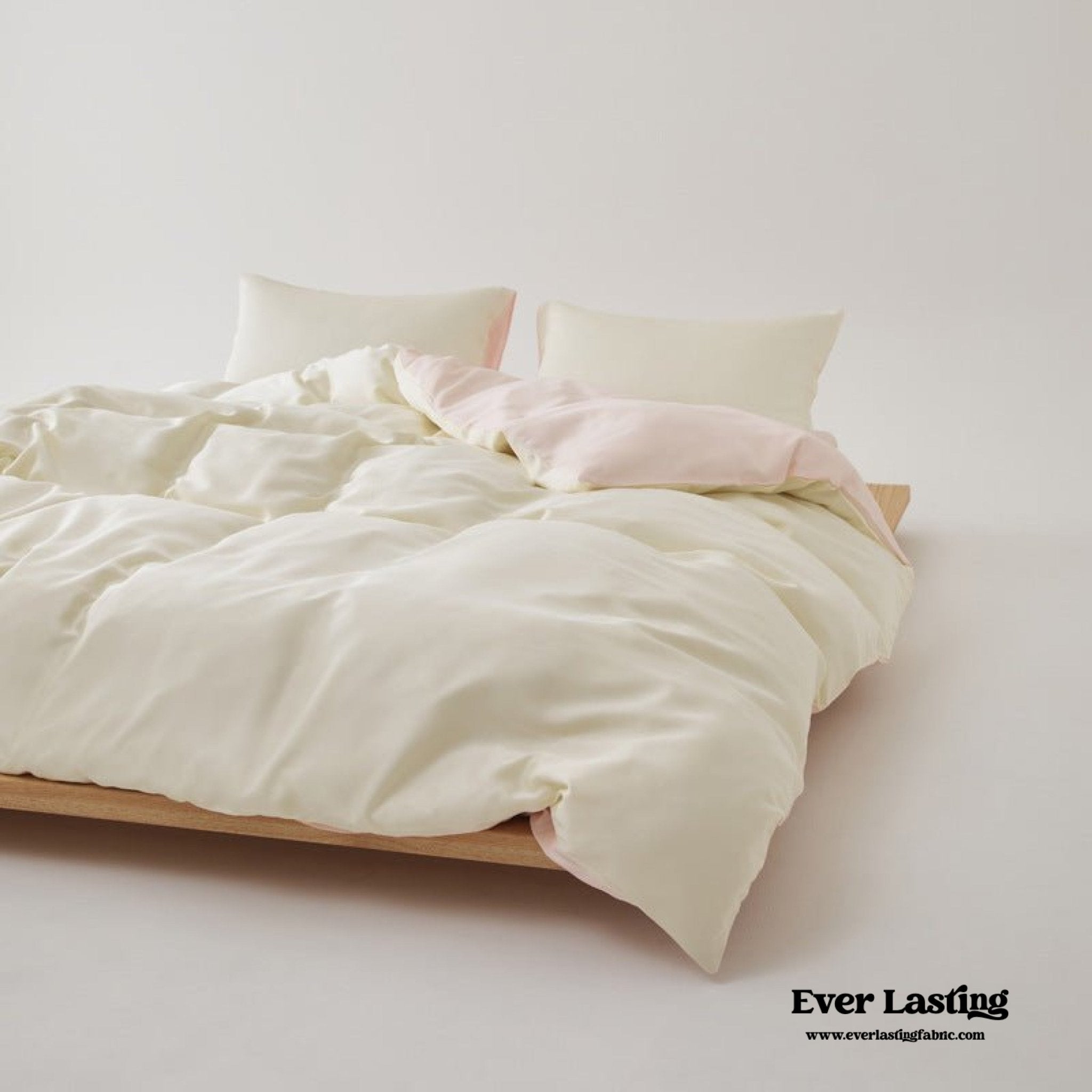 Adeline Pastel Silky TENCEL™ Bedding Set / Yellow