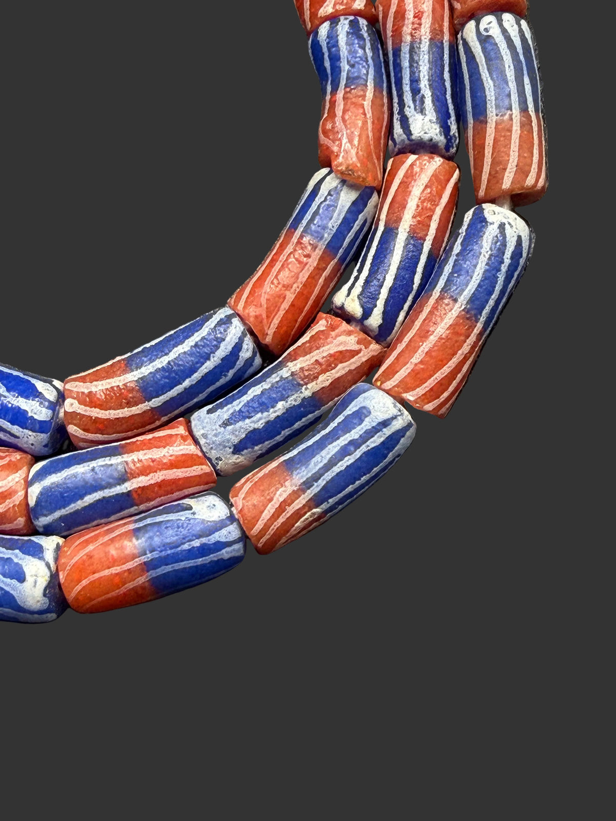 Independence Celebration Krobo Beads | Handcrafted Ghanaian Glass Beads
