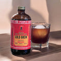 Aged Whiskey Barrel Concentrated Cold Brew Coffee — Light Roast Whole Bean Coffee
