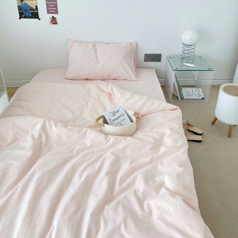 Barbie Pink Washed Cotton Bedding Set