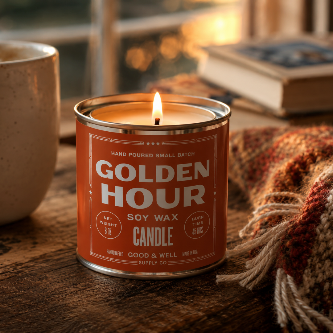 Golden Hour Happy Place Candle