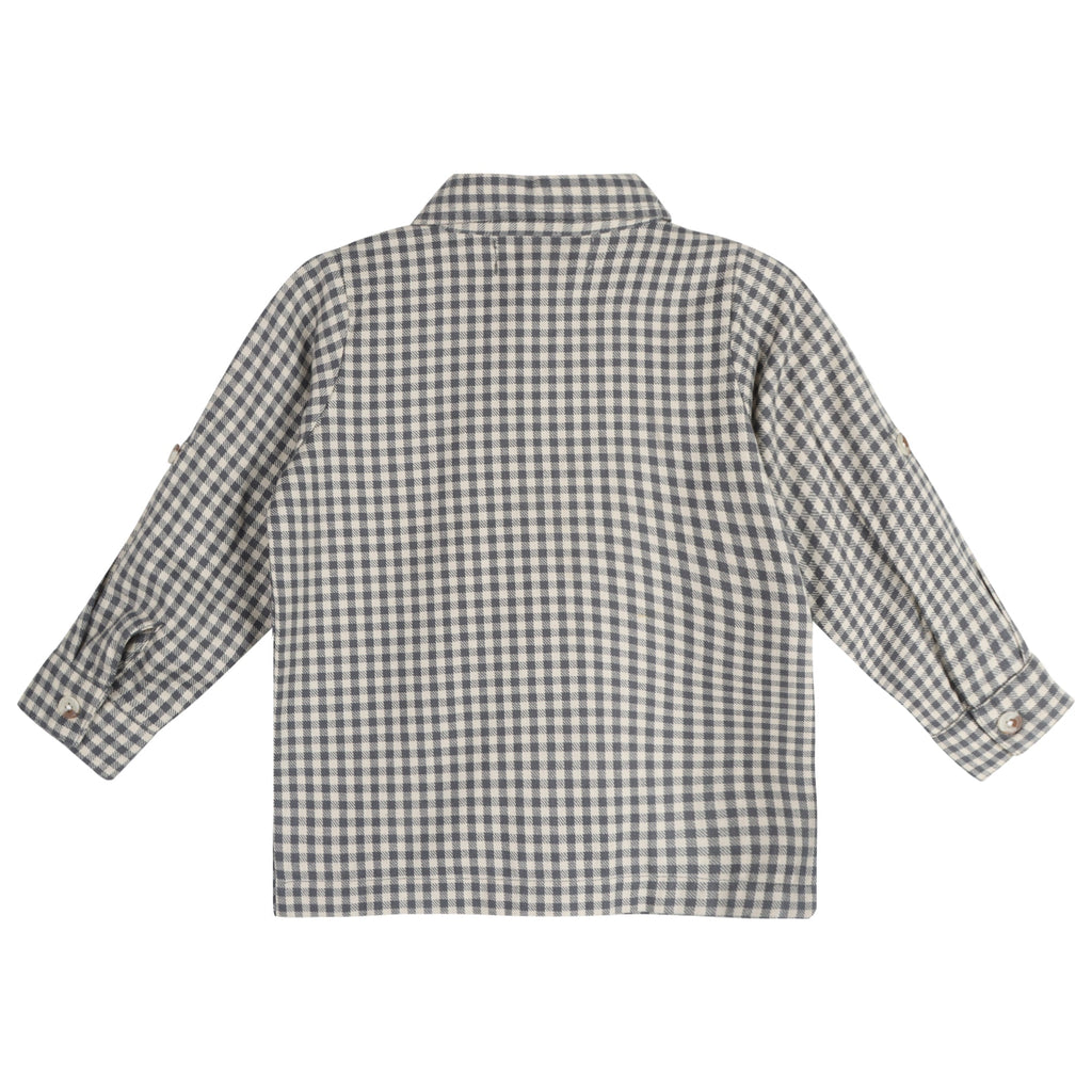 Blue Harmony Gingham Shirt
