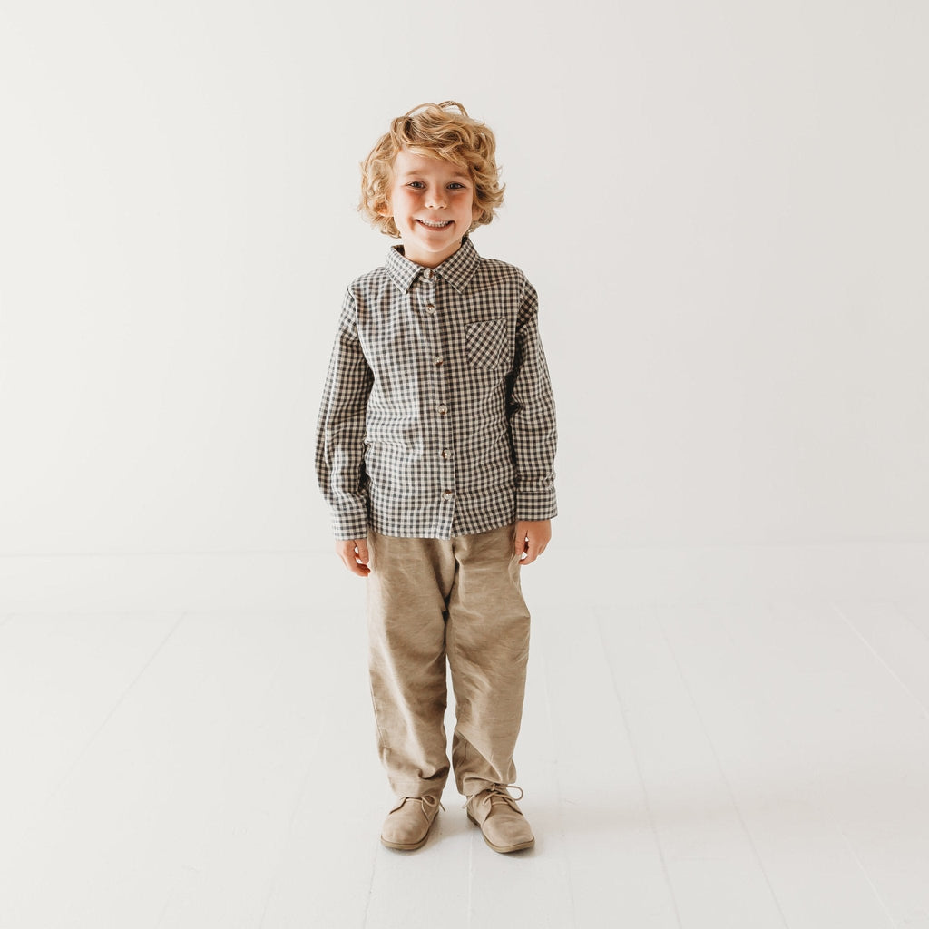 Blue Harmony Gingham Shirt