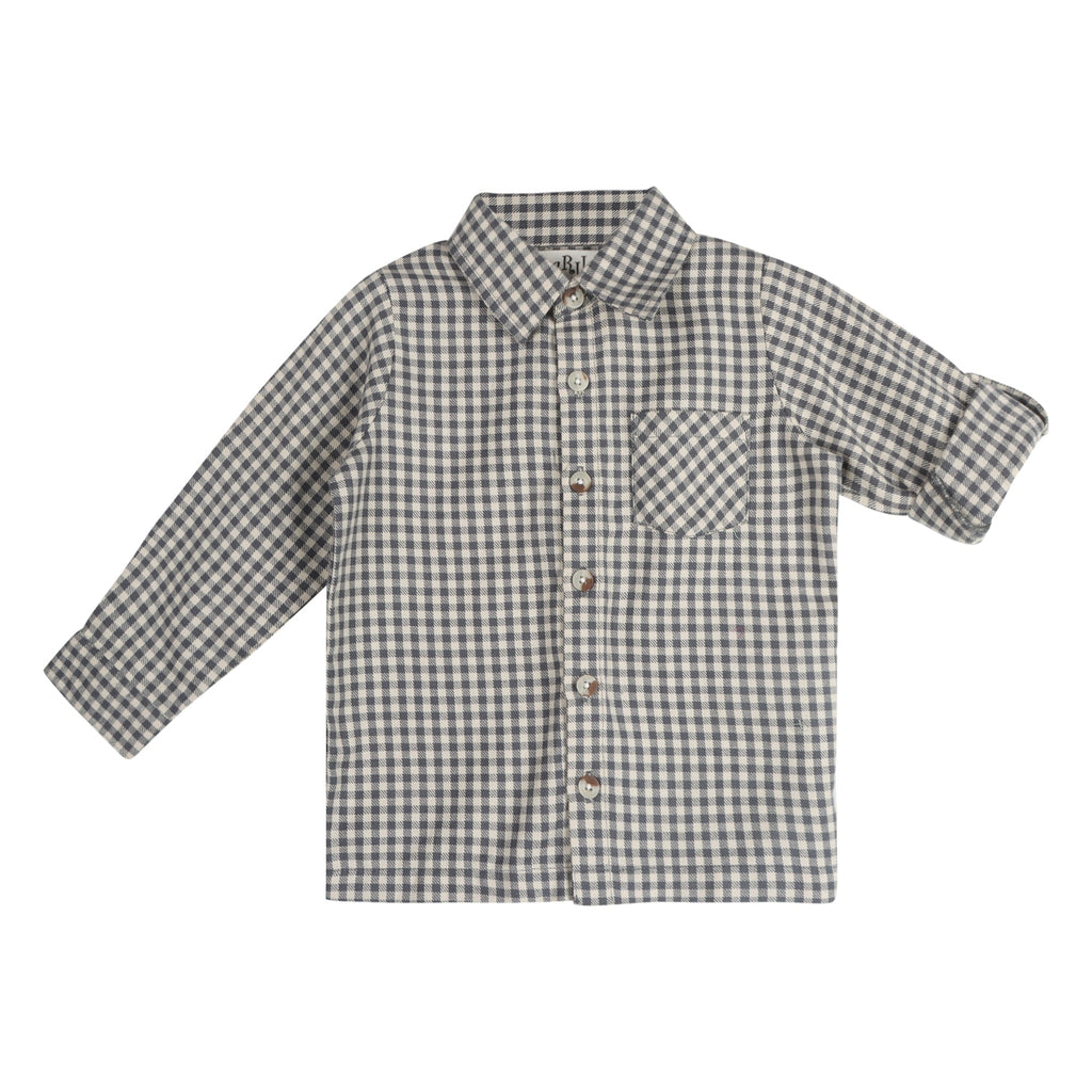 Blue Harmony Gingham Shirt