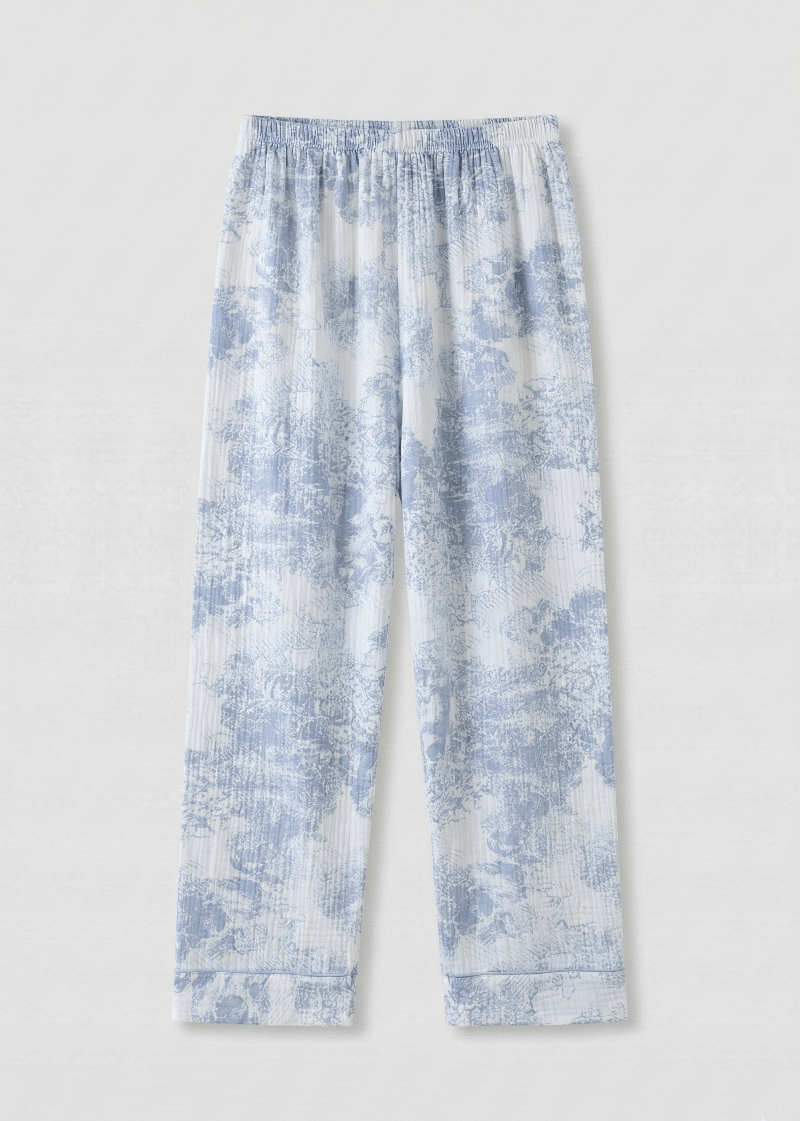 Blush Mist Cotton Pajama Set / Pink