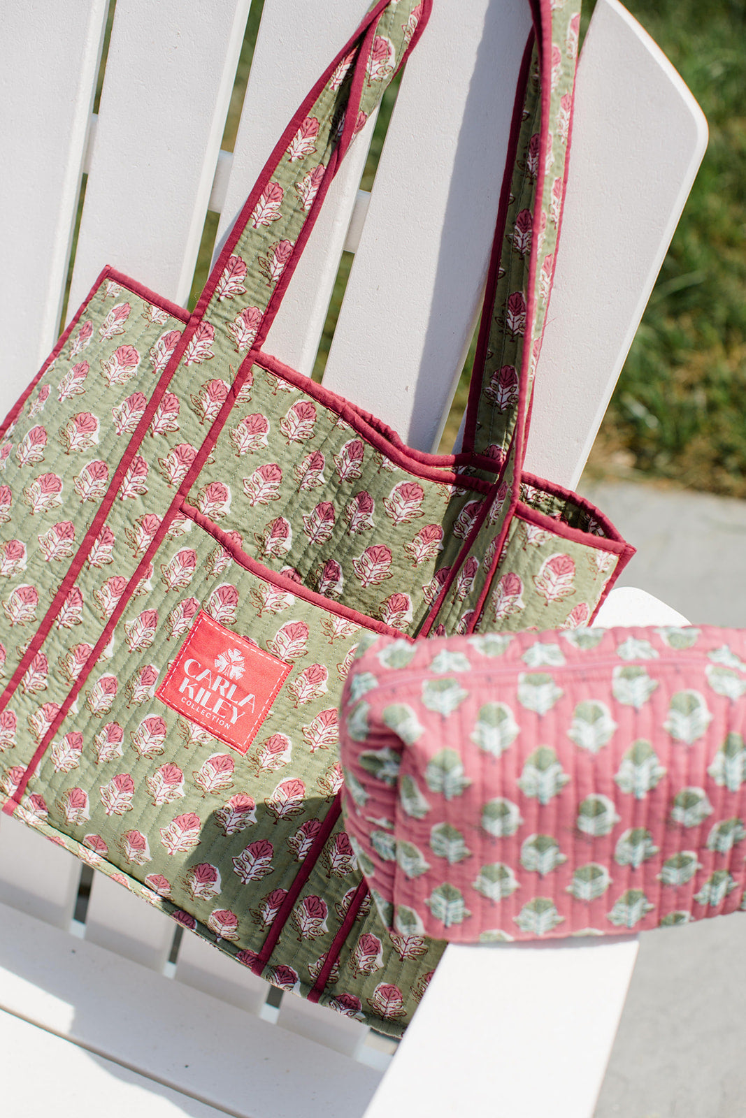 The Tami Tote and Pouch Set - Final Sale