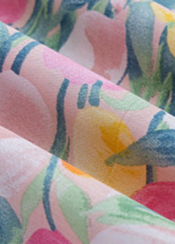 Celia Cottage Ribbon Bow Tie Floral Bedding Set / Blue
