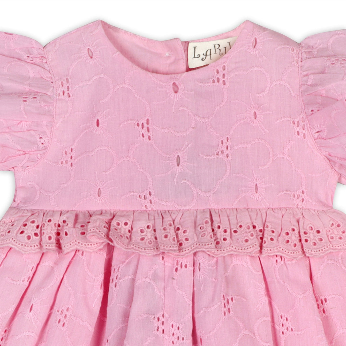 Cherry Blossom Schiffli Romper