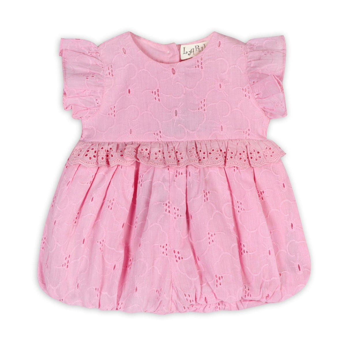 Cherry Blossom Schiffli Romper