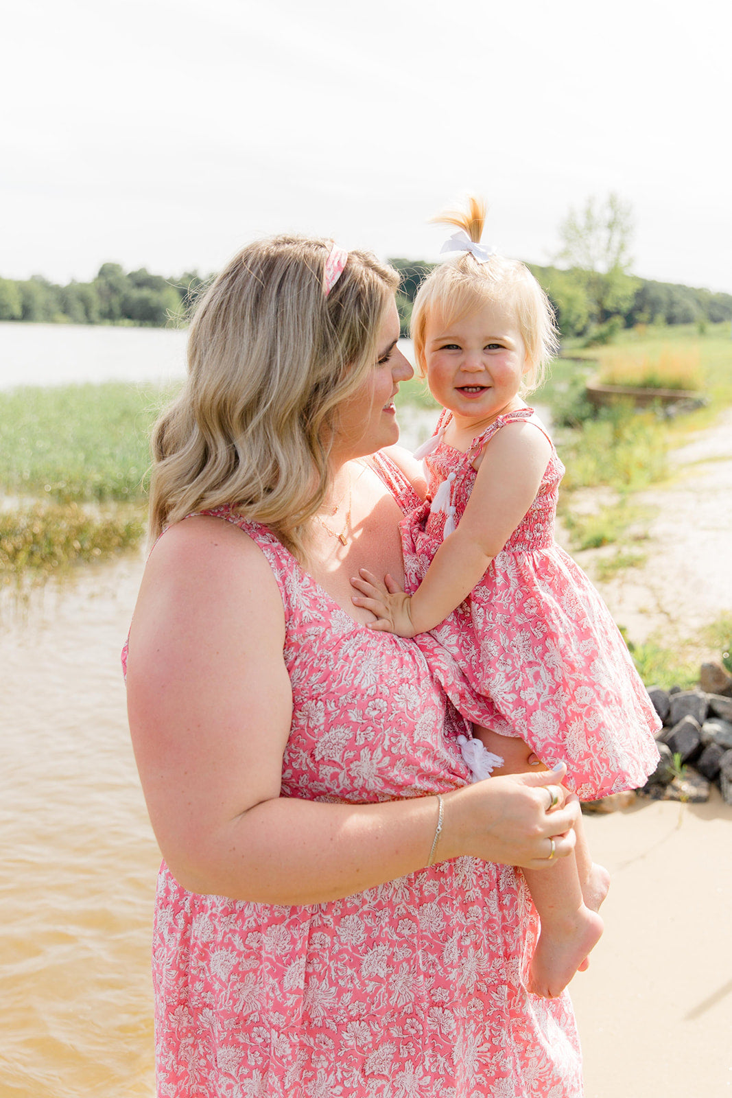 The Kiley Tank Dress in Watermelon Sorbet