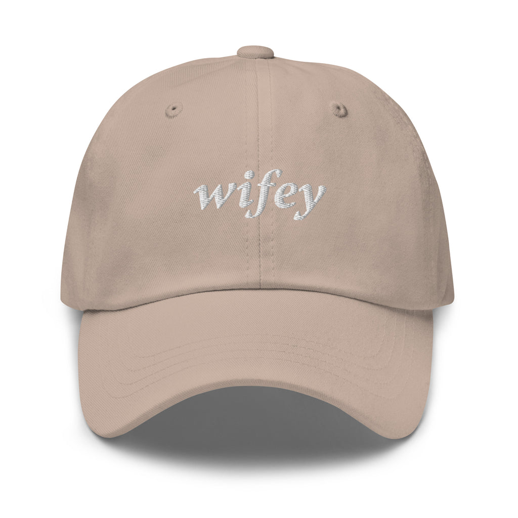 Wifey Embroidered Dad Hat