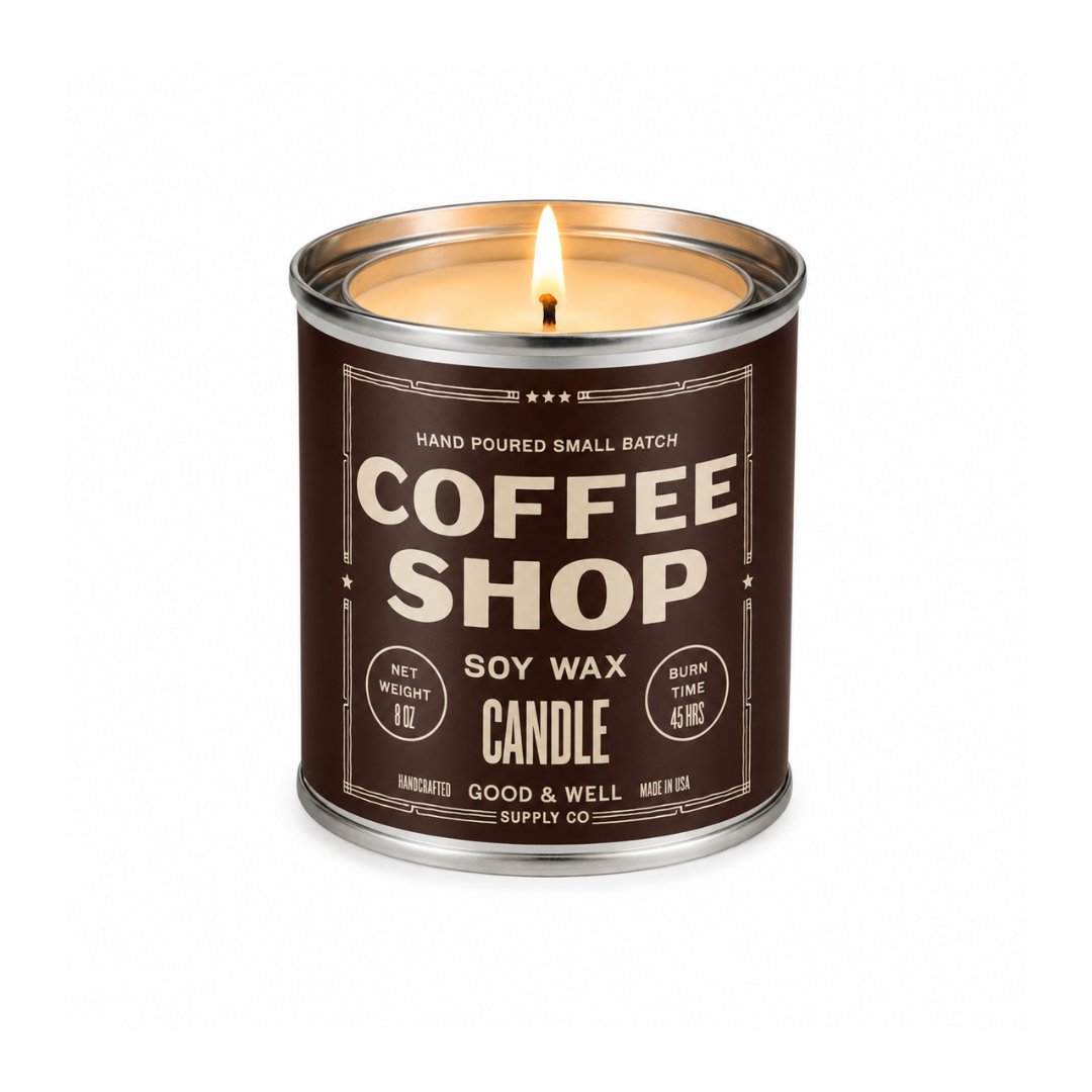 Coffee Shop Happy Place Candle