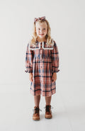 Cotton Candy Plaid Dress