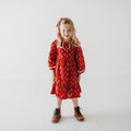Crimson Garden Dress