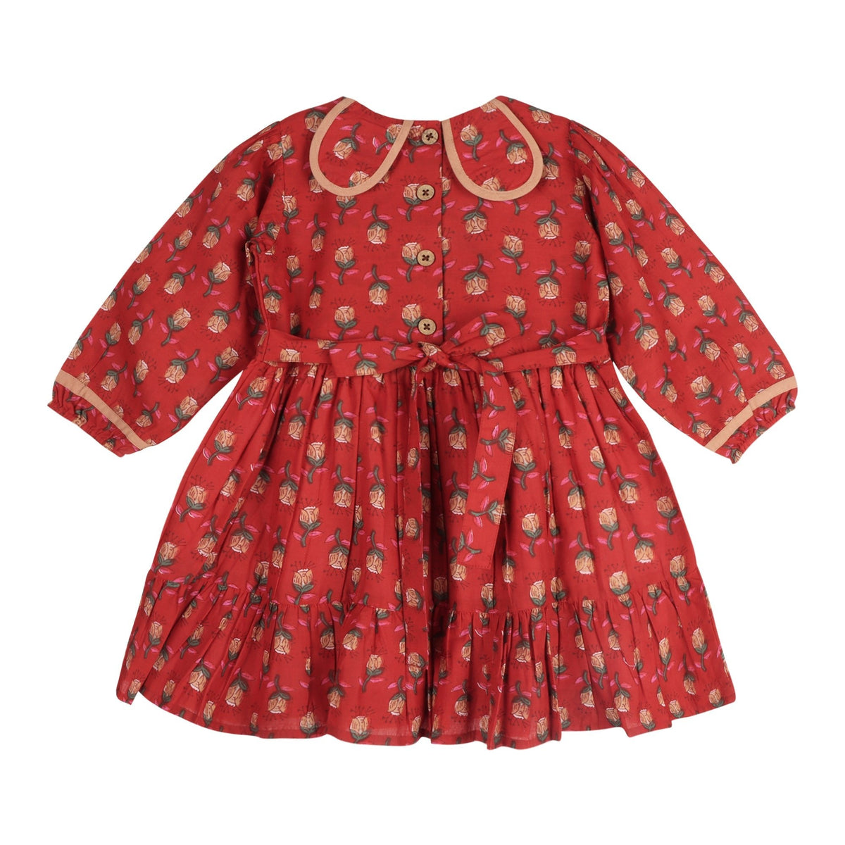 Crimson Garden Dress