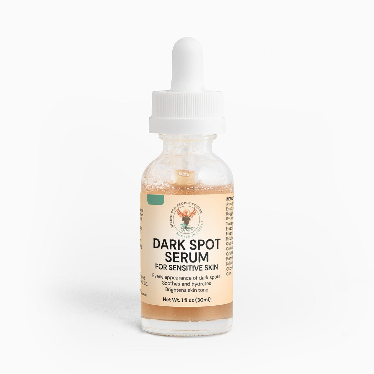 Dark Spot Serum for Sensitive Skin — Dark Roast Whole Bean Coffee