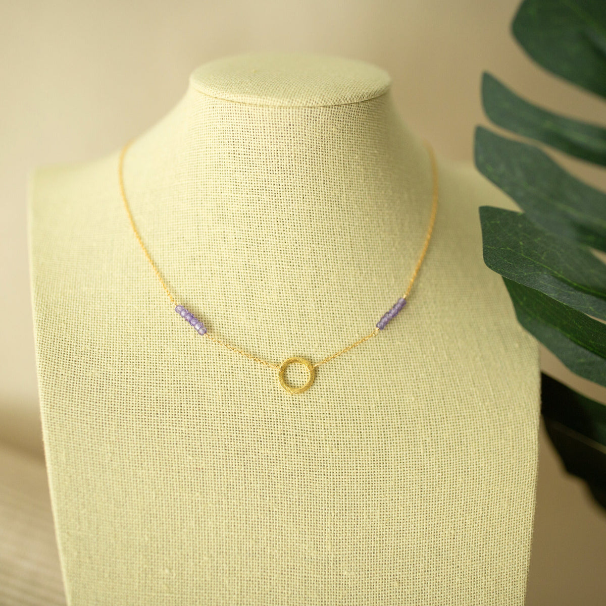Amethyst Solara Necklace