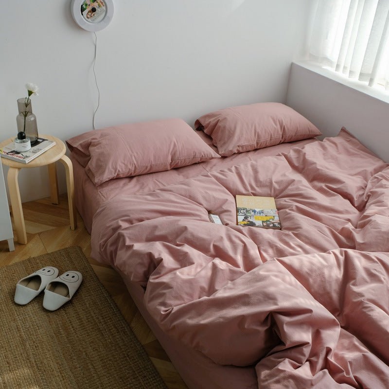 Earth Tone Bedding Set / Gray